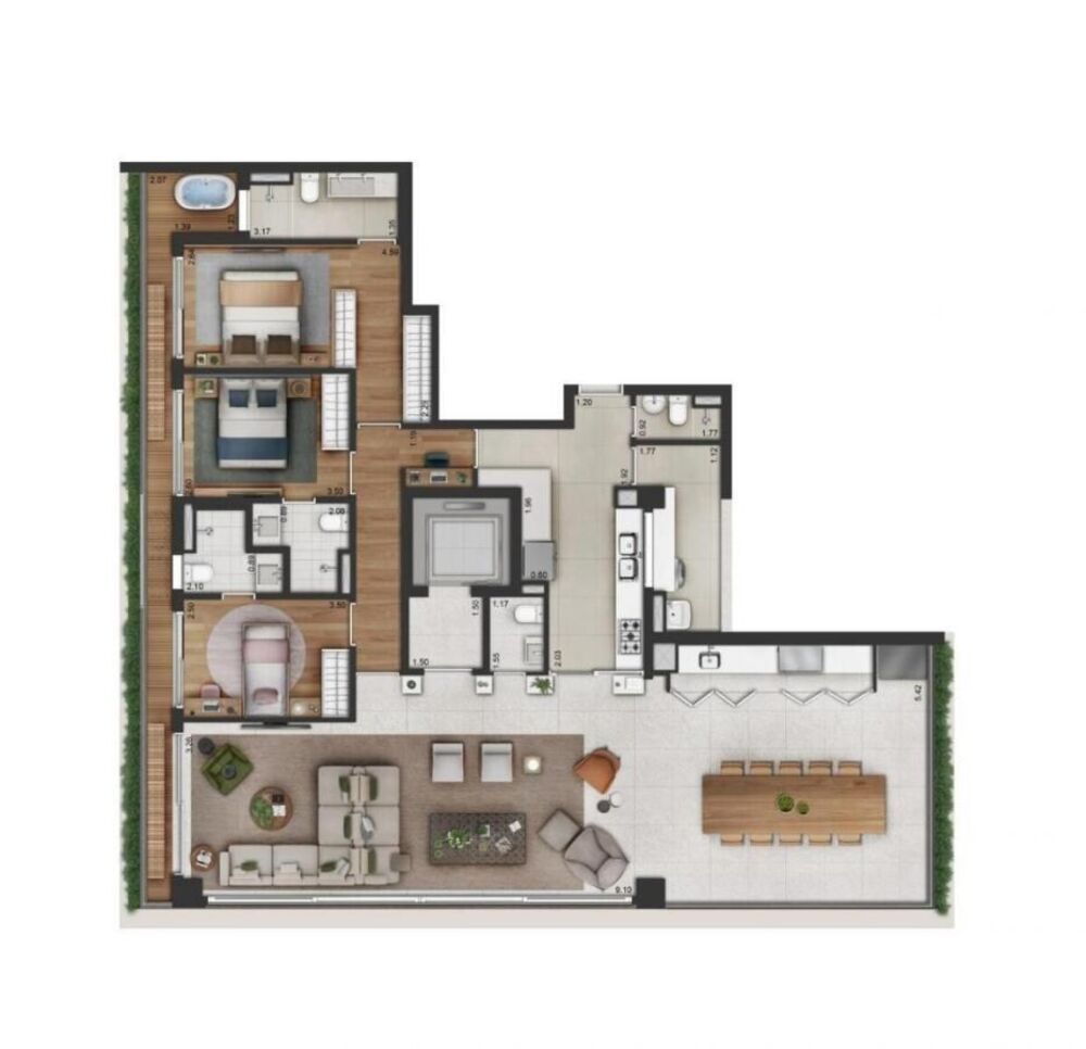 Apartamento, 1 quarto, 22 m² - Foto 2