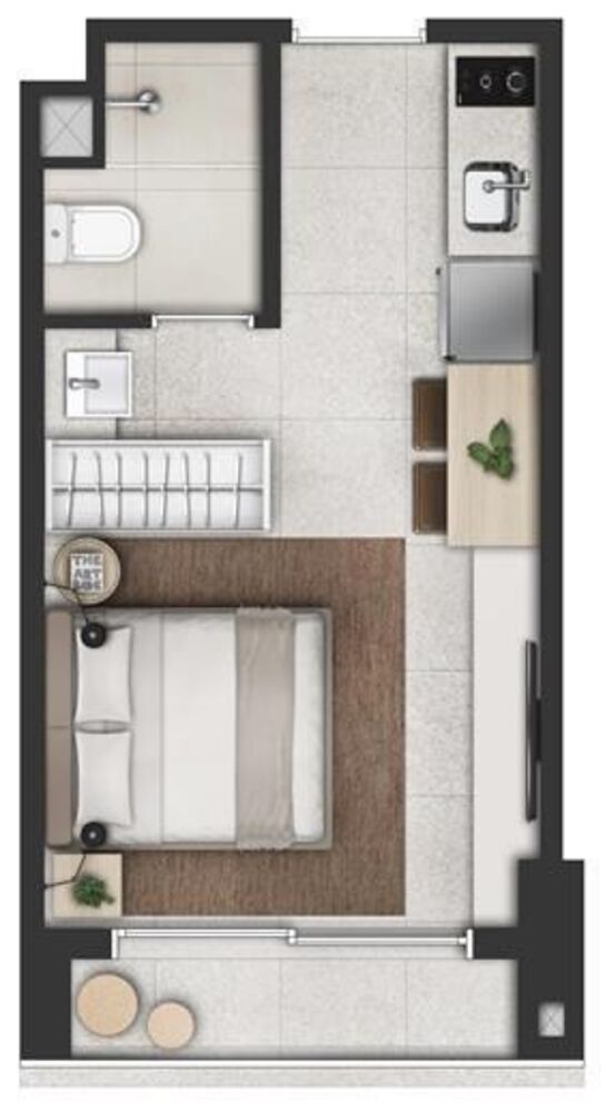 Apartamento, 1 quarto, 22 m² - Foto 31