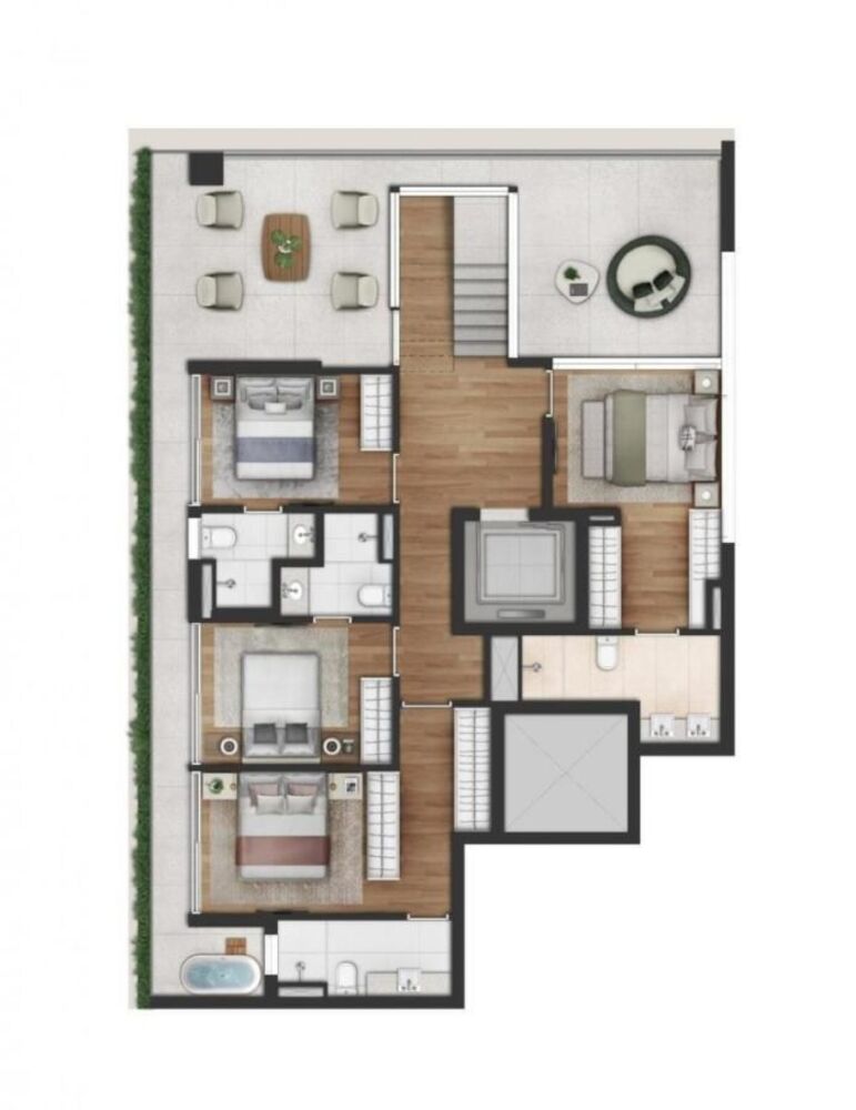 Apartamento, 1 quarto, 22 m² - Foto 33