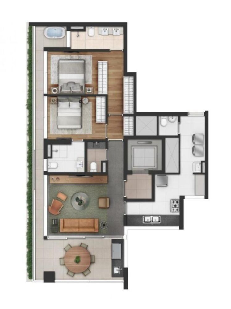 Apartamento, 1 quarto, 22 m² - Foto 34