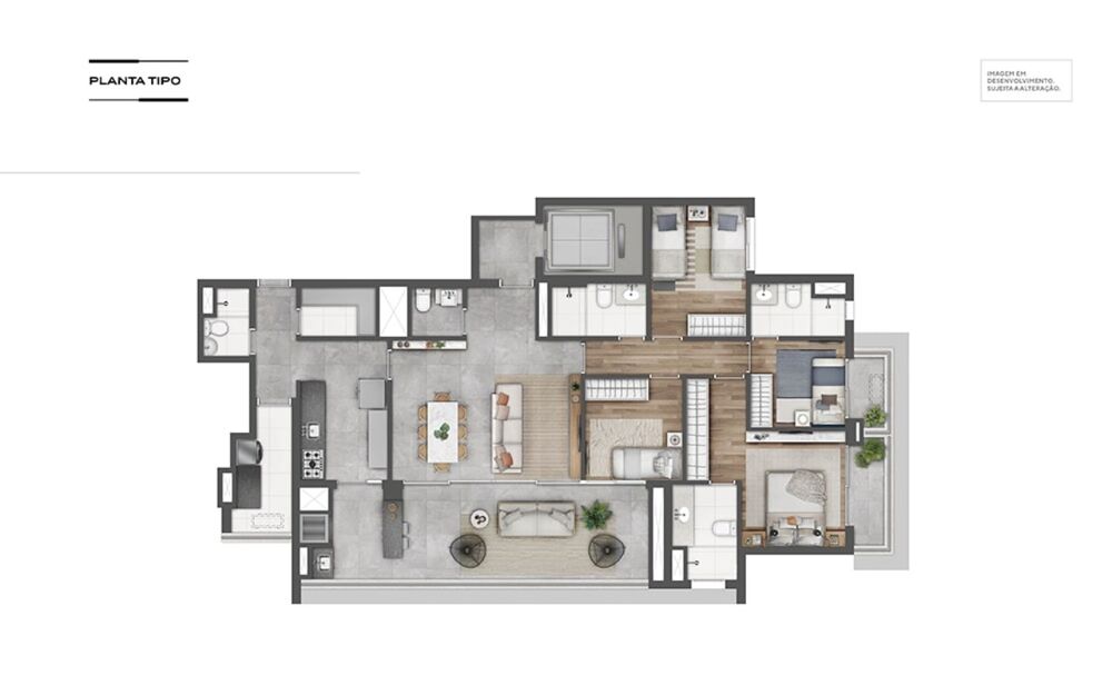 Apartamento, 4 quartos, 146 m² - Foto 10