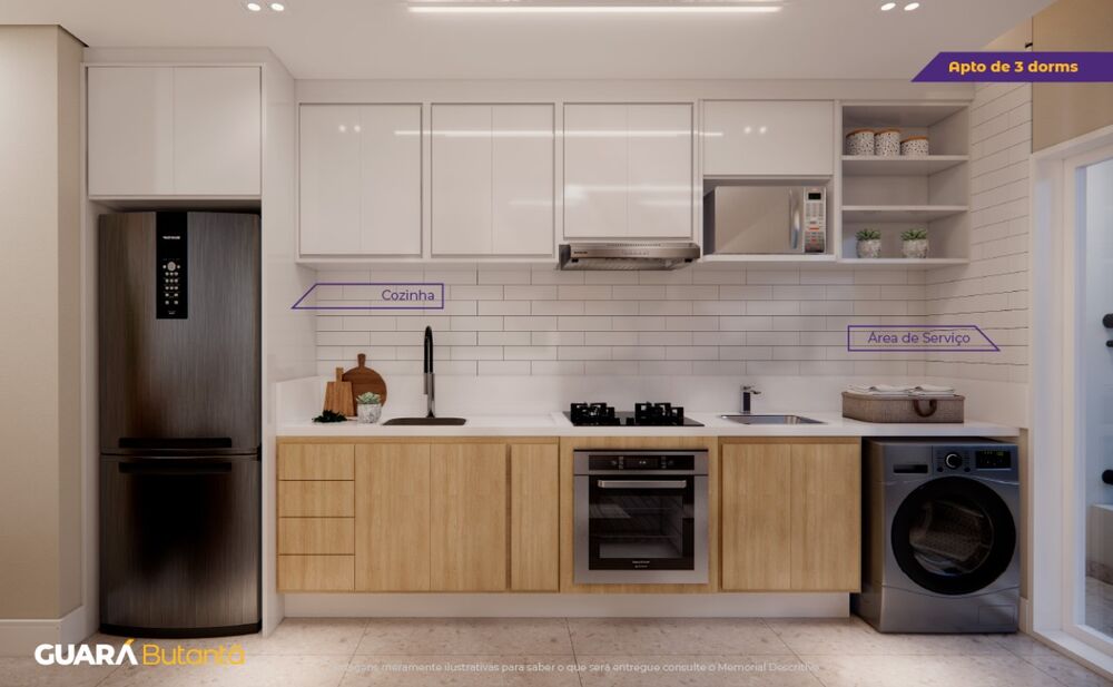 Apartamento, 3 quartos, 53 m² - Foto 1