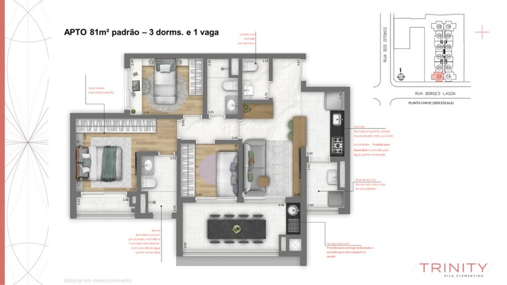 Apartamento, 1 quarto, 27 m² - Foto 4