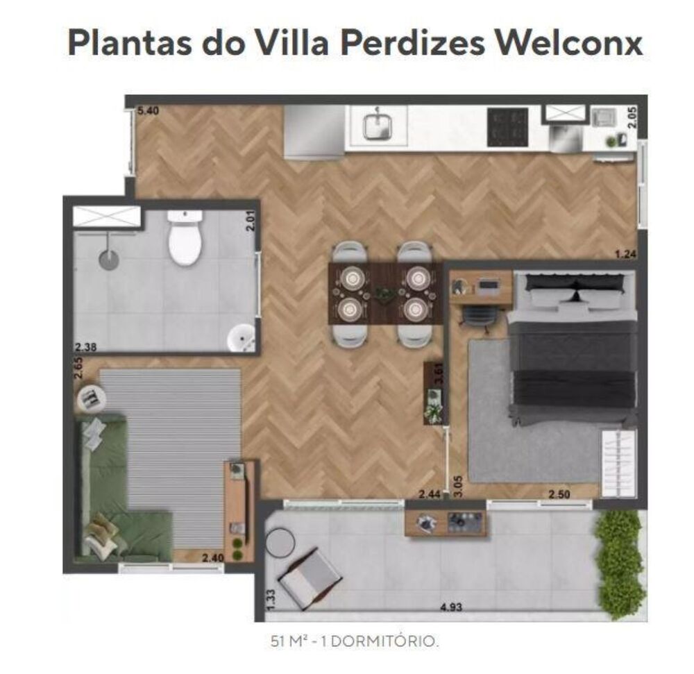 Apartamento, 2 quartos, 39 m² - Foto 17