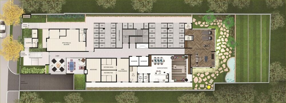 Apartamento, 1 quarto, 35 m² - Foto 2