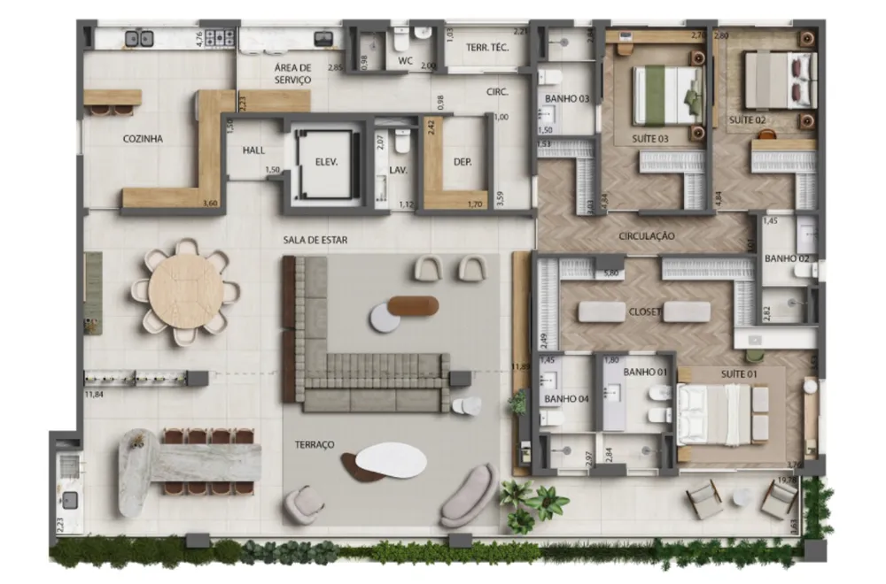 Apartamento, 1 quarto, 40 m² - Foto 8