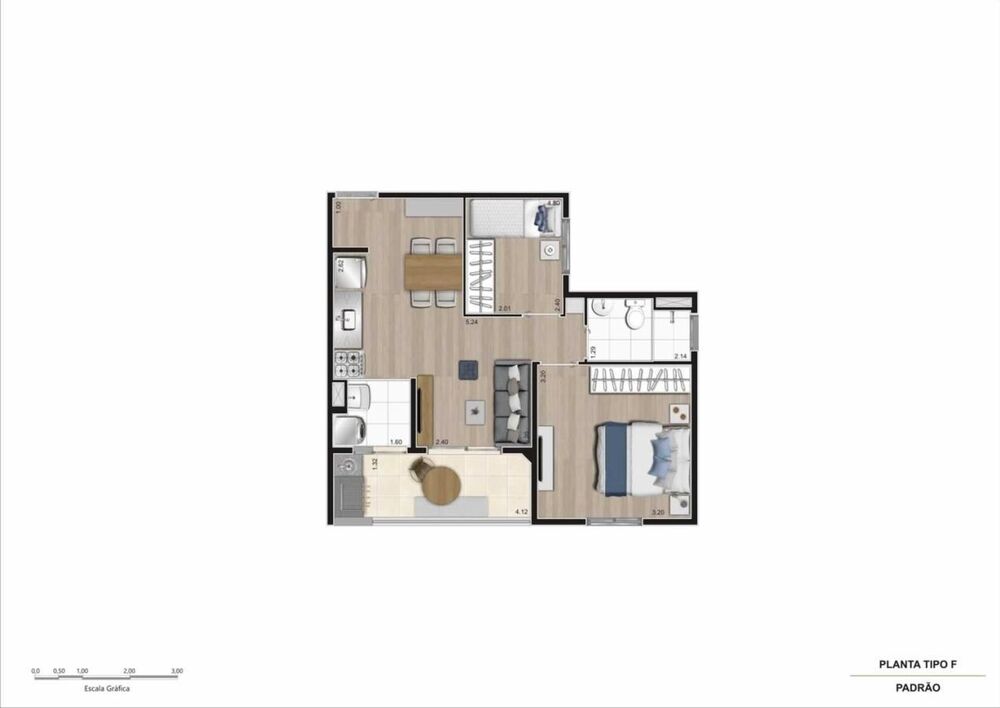 Apartamento, 2 quartos, 49 m² - Foto 32