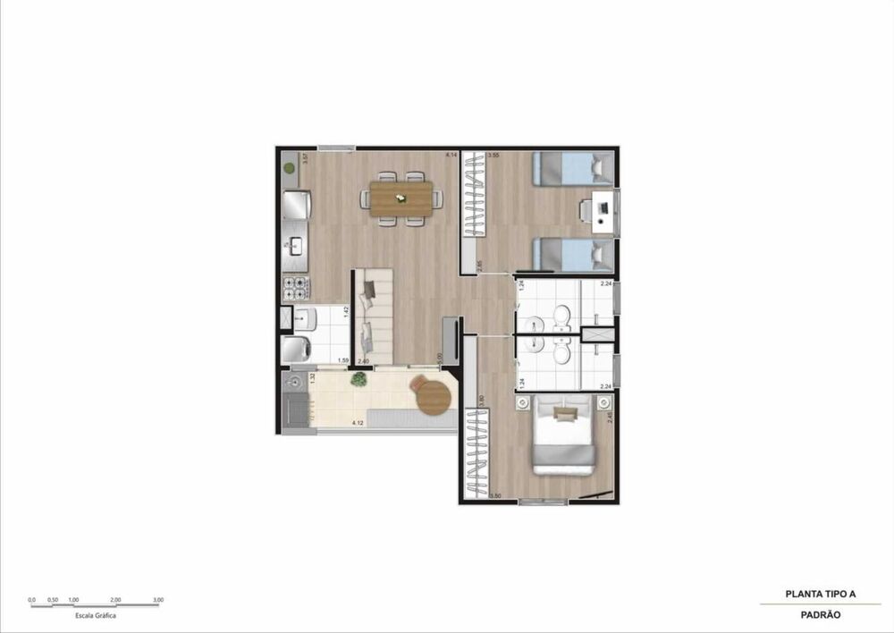 Apartamento, 2 quartos, 49 m² - Foto 30