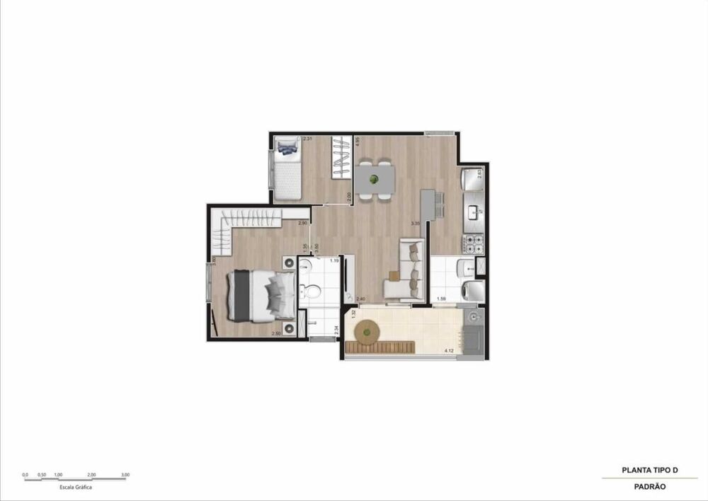 Apartamento, 2 quartos, 49 m² - Foto 28