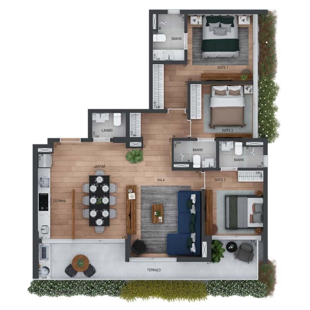 Apartamento, 1 quarto, 39 m² - Foto 4