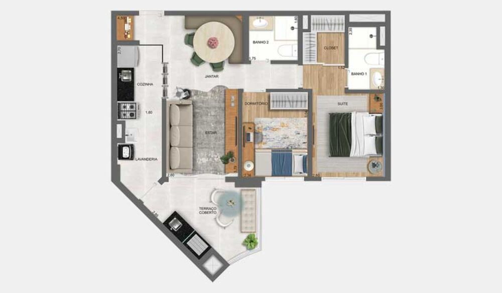 Apartamento, 2 quartos, 69 m² - Foto 22