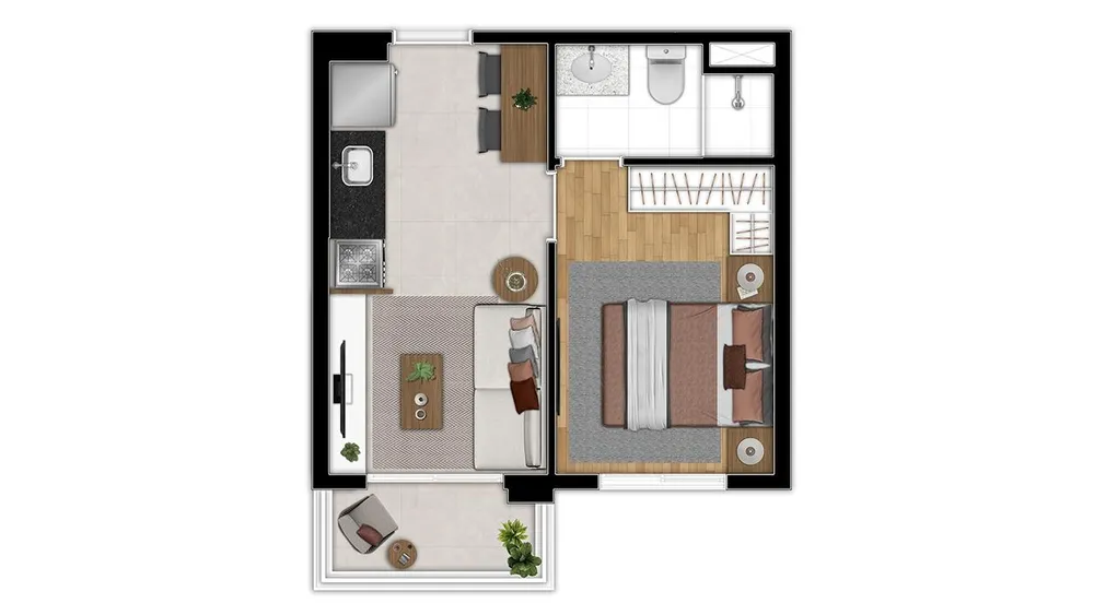 Apartamento, 2 quartos, 52 m² - Foto 13