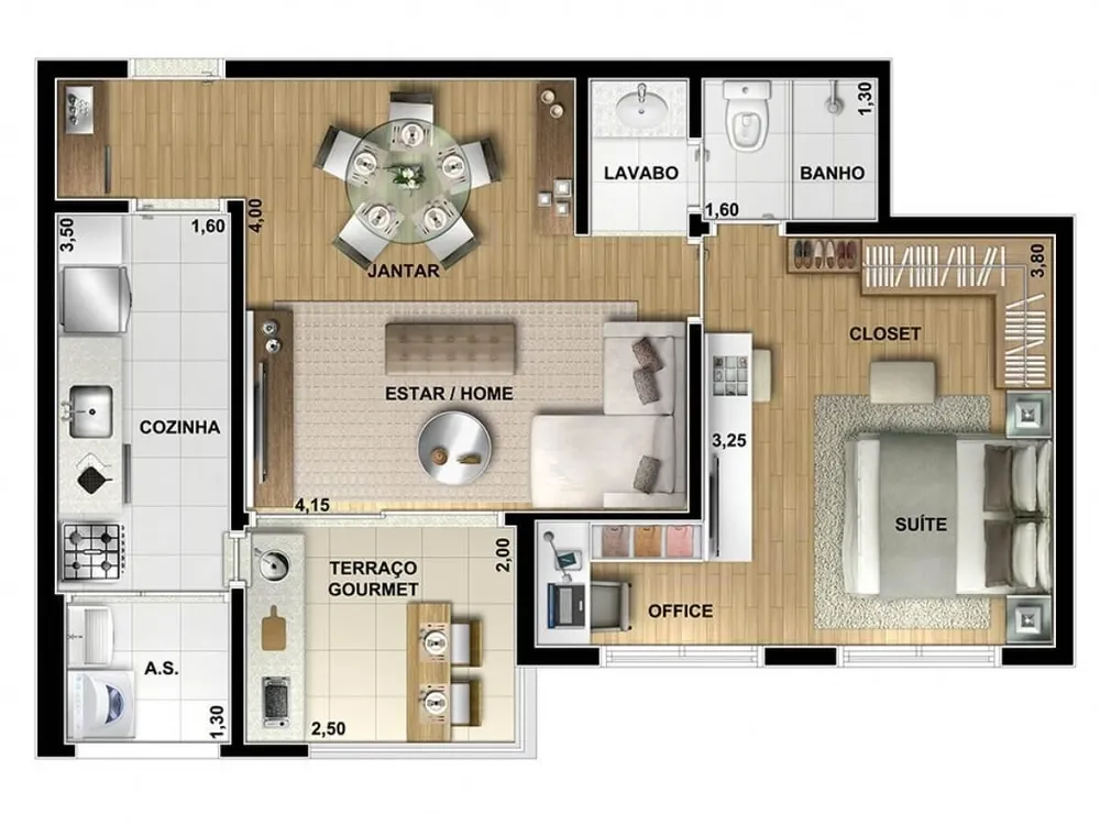 Apartamento, 3 quartos, 117 m² - Foto 9