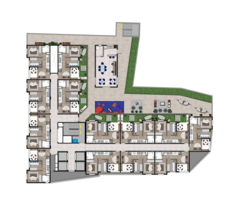 Apartamento, 2 quartos, 34 m² - Foto 3