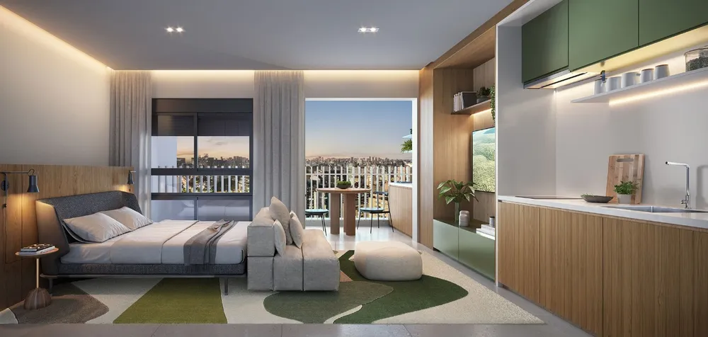 Apartamento, 1 quarto, 34 m² - Foto 5