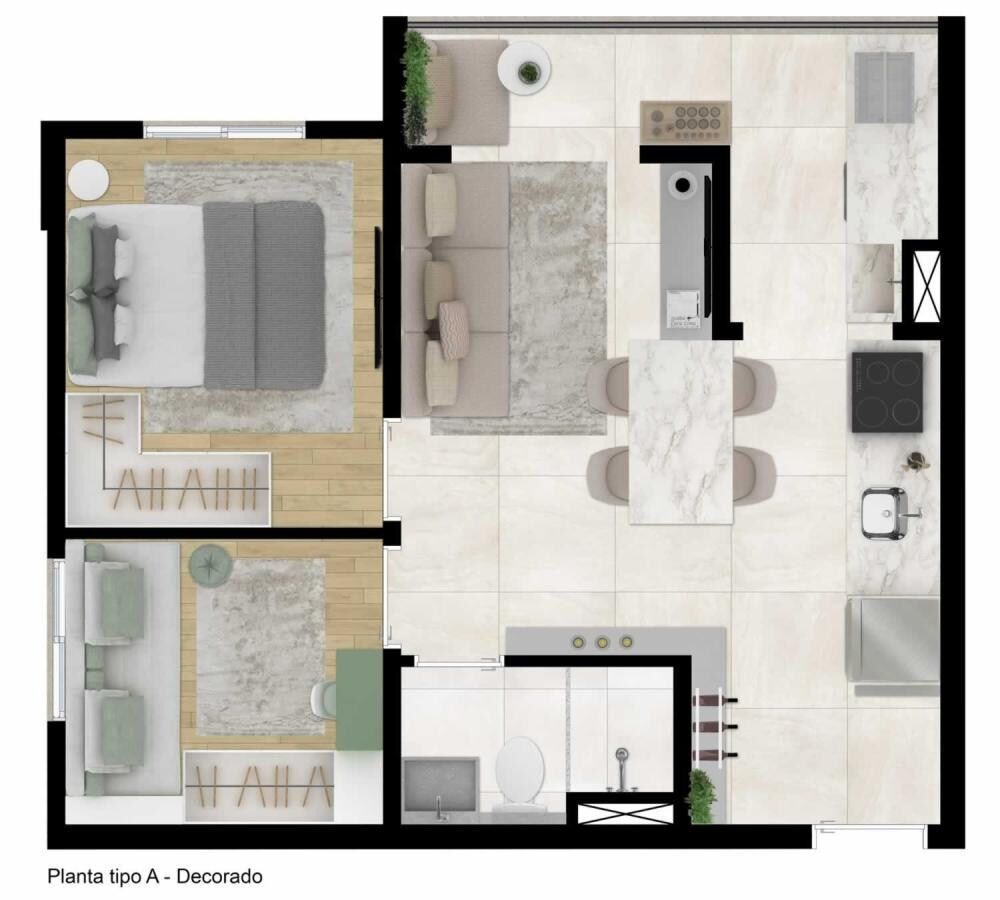 Apartamento, 2 quartos, 41 m² - Foto 26