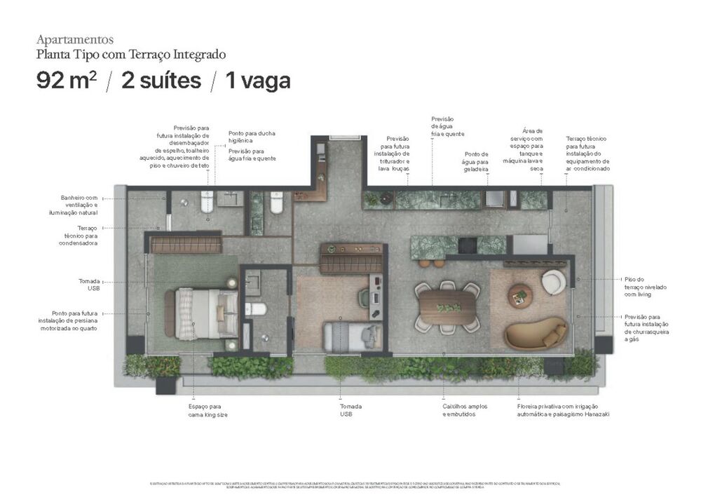 Apartamento, 1 quarto, 38 m² - Foto 36
