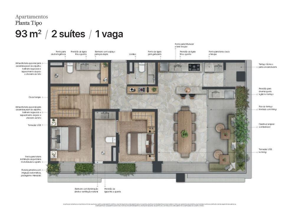 Apartamento, 1 quarto, 38 m² - Foto 8
