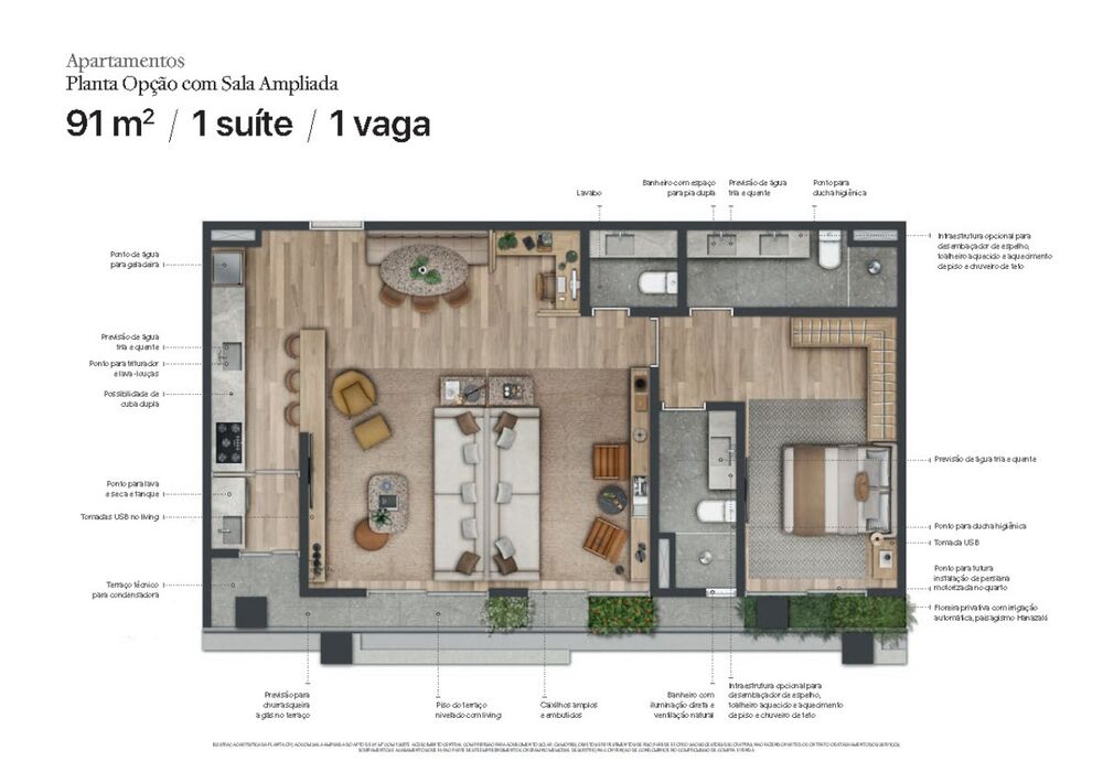 Apartamento, 1 quarto, 38 m² - Foto 20