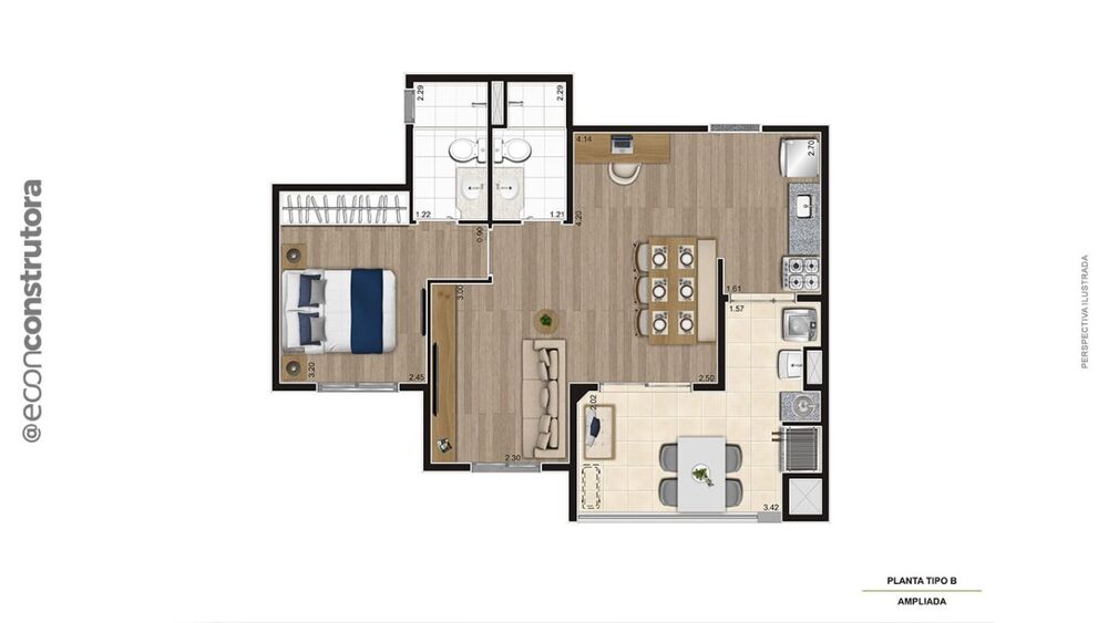 Apartamento, 2 quartos, 54 m² - Foto 20