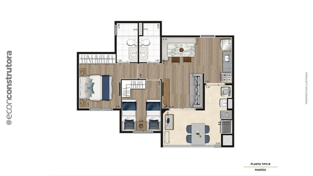 Apartamento, 2 quartos, 54 m² - Foto 31