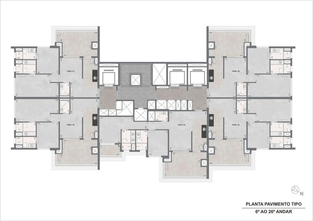 Apartamento, 1 quarto, 26 m² - Foto 4