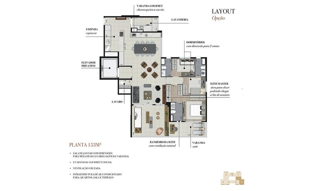 Apartamento, 2 quartos, 89 m² - Foto 8