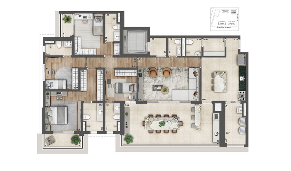 Apartamento, 2 quartos, 72 m² - Foto 18