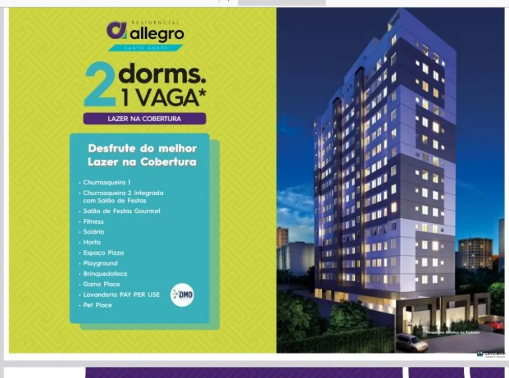 Apartamento, 2 quartos, 42 m² - Foto 1