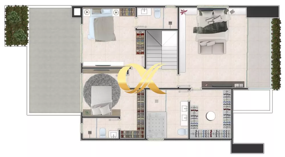 Casa de Condomínio, 4 quartos - Foto 5