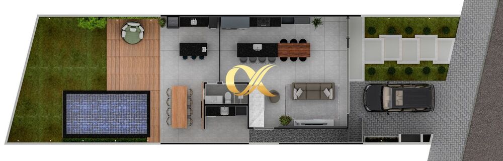 Casa de Condomínio, 3 quartos - Foto 4
