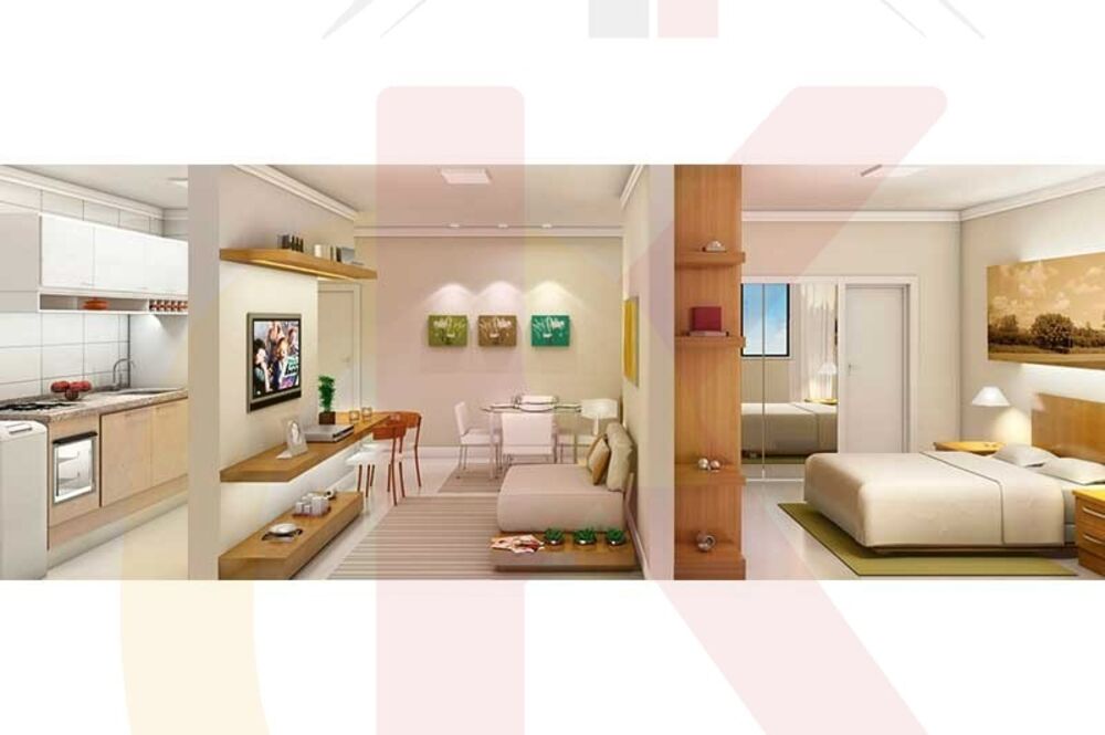 Apartamento, 1 quarto, 46 m² - Foto 4