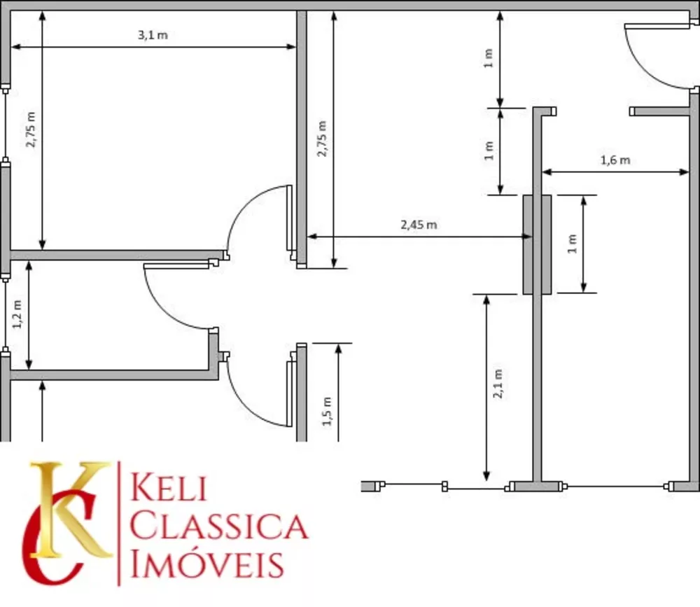 Apartamento, 2 quartos, 46 m² - Foto 9