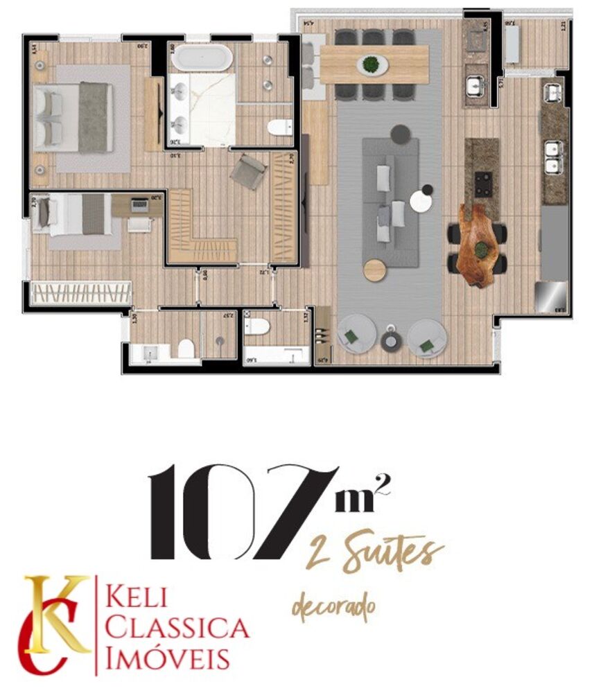 Apartamento, 3 quartos, 97 m² - Foto 6