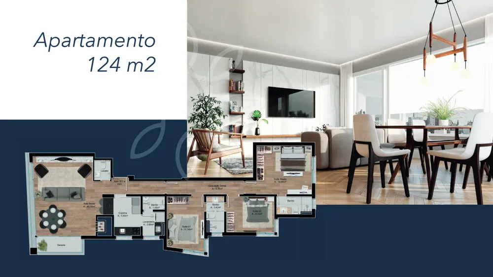 Apartamento, 3 quartos, 178 m² - Foto 9
