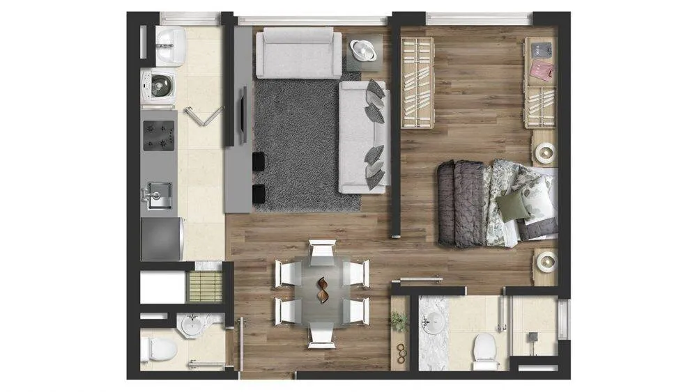 Apartamento, 2 quartos, 77 m² - Foto 14