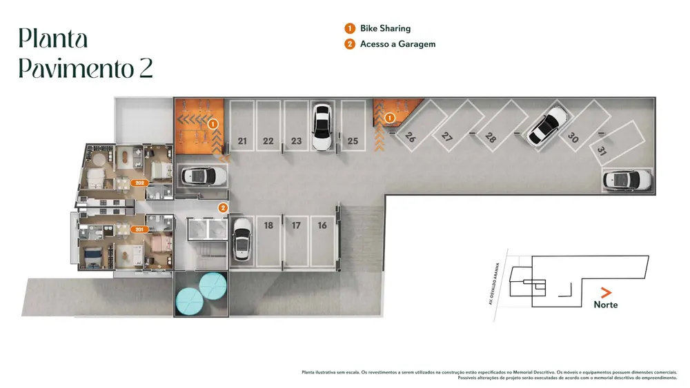 Apartamento, 2 quartos, 53 m² - Foto 16
