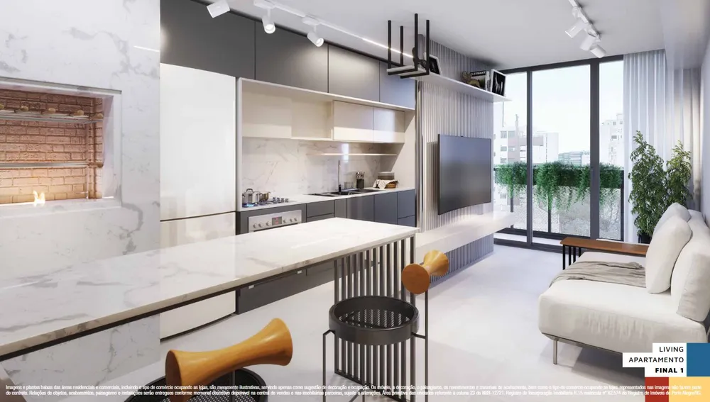Apartamento, 1 quarto, 28 m² - Foto 3