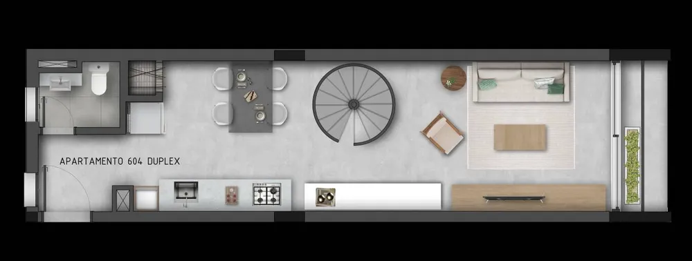 Apartamento, 1 quarto, 58 m² - Foto 13