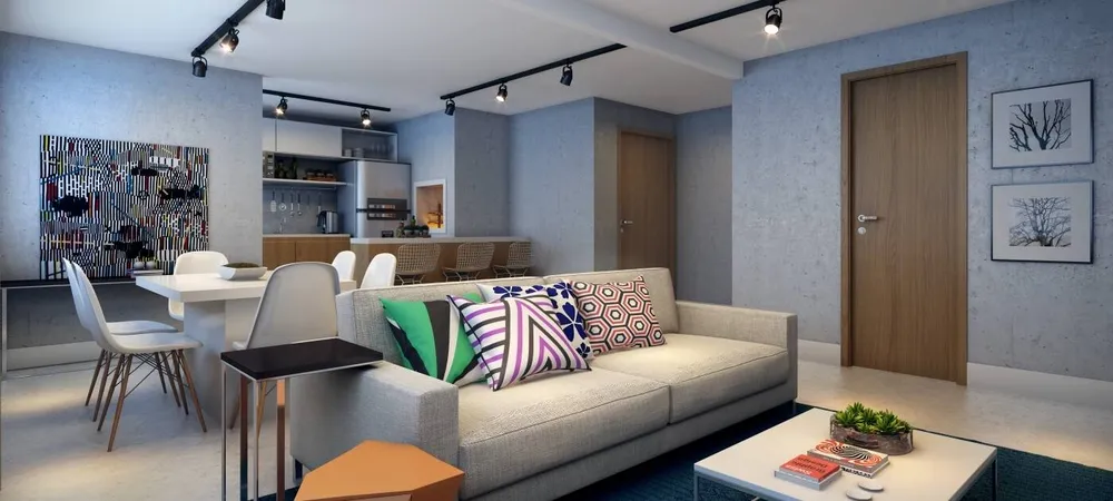 Apartamento, 1 quarto, 44 m² - Foto 1