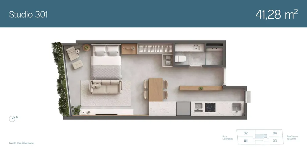 Apartamento, 2 quartos, 77 m² - Foto 14