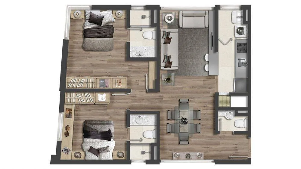 Apartamento, 2 quartos, 113 m² - Foto 11