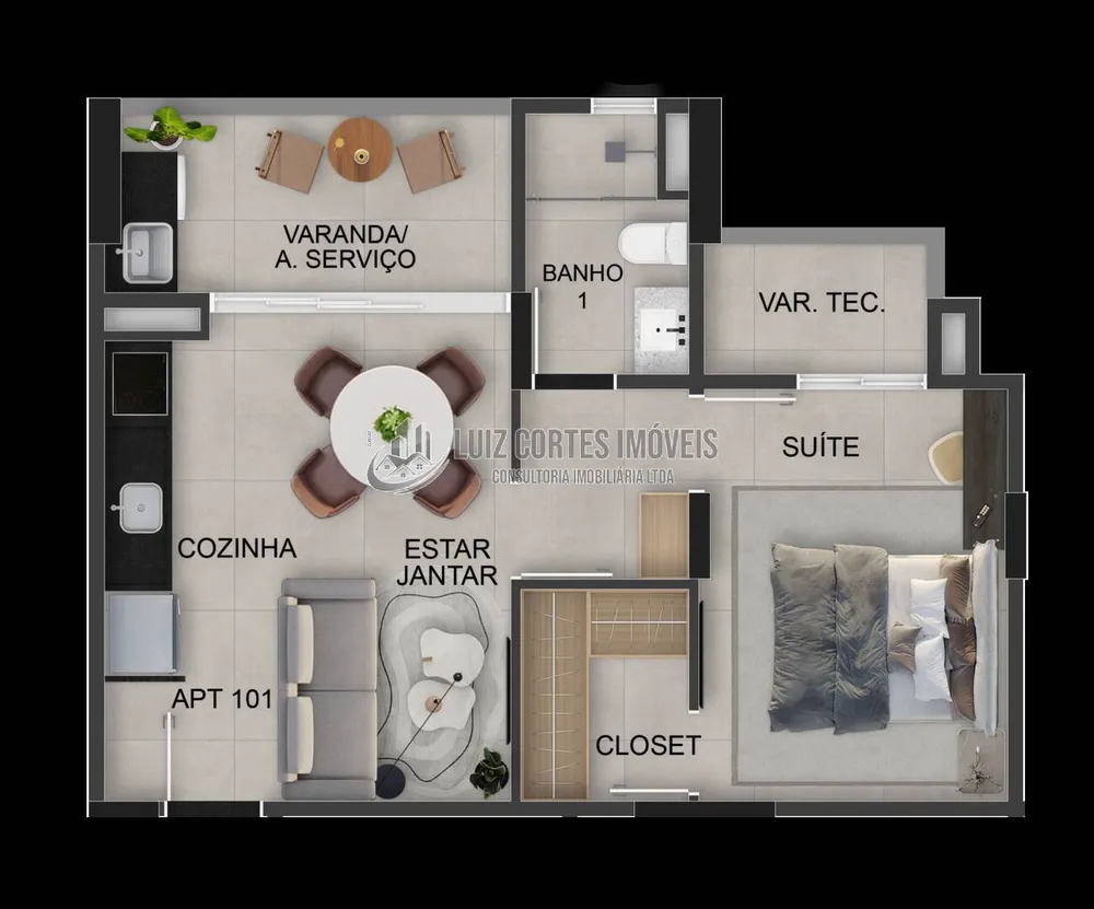 Apartamento, 2 quartos, 80 m² - Foto 16