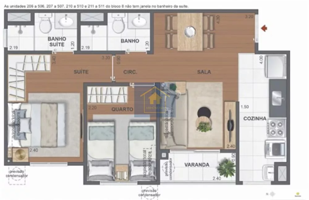 Apartamento, 3 quartos, 74 m² - Foto 13