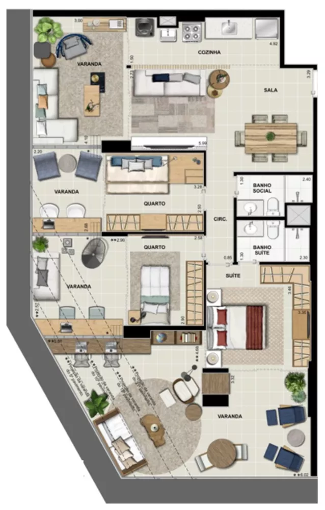 Apartamento, 2 quartos, 88 m² - Foto 32