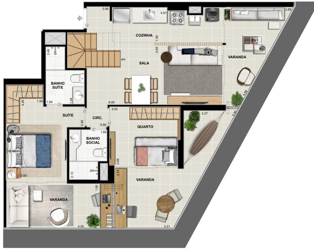 Apartamento, 2 quartos, 88 m² - Foto 37