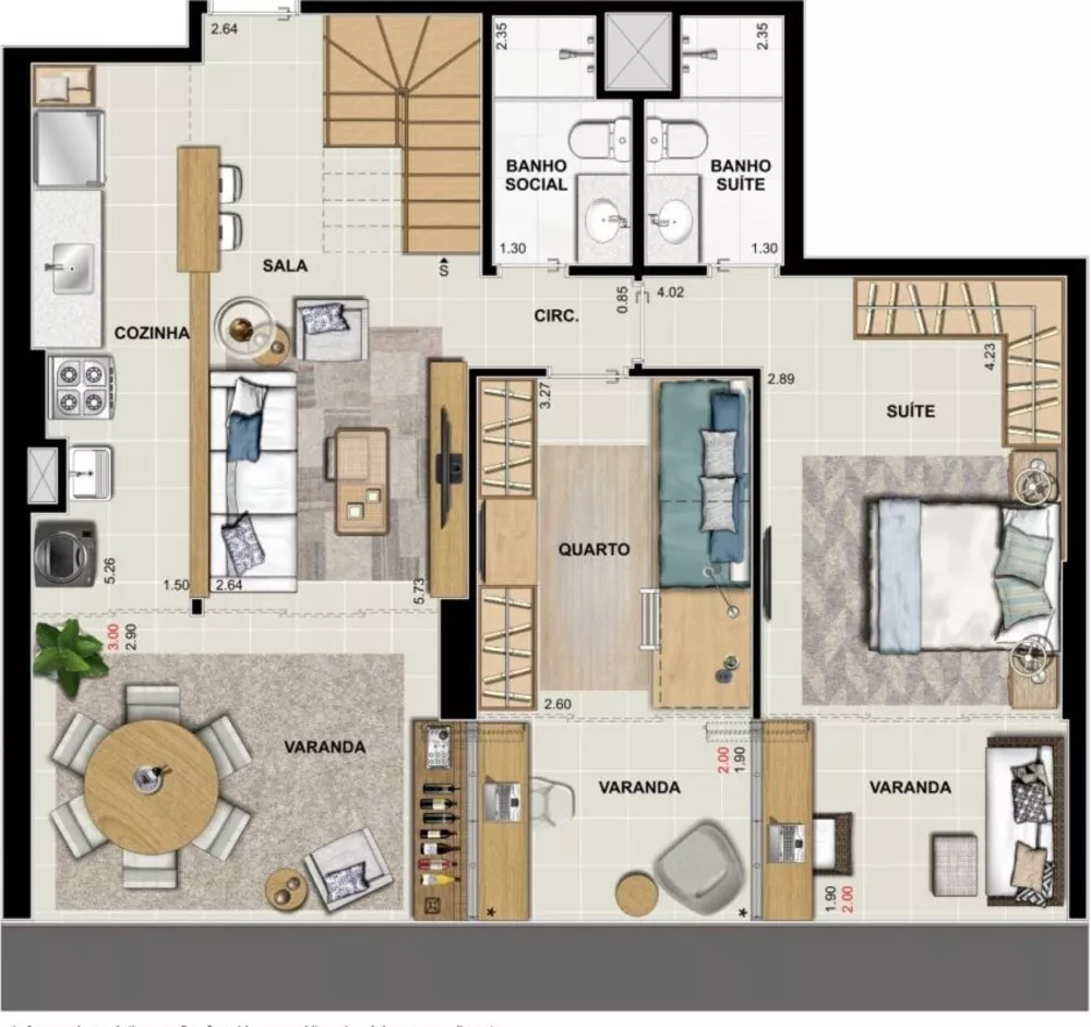 Apartamento, 2 quartos, 88 m² - Foto 41
