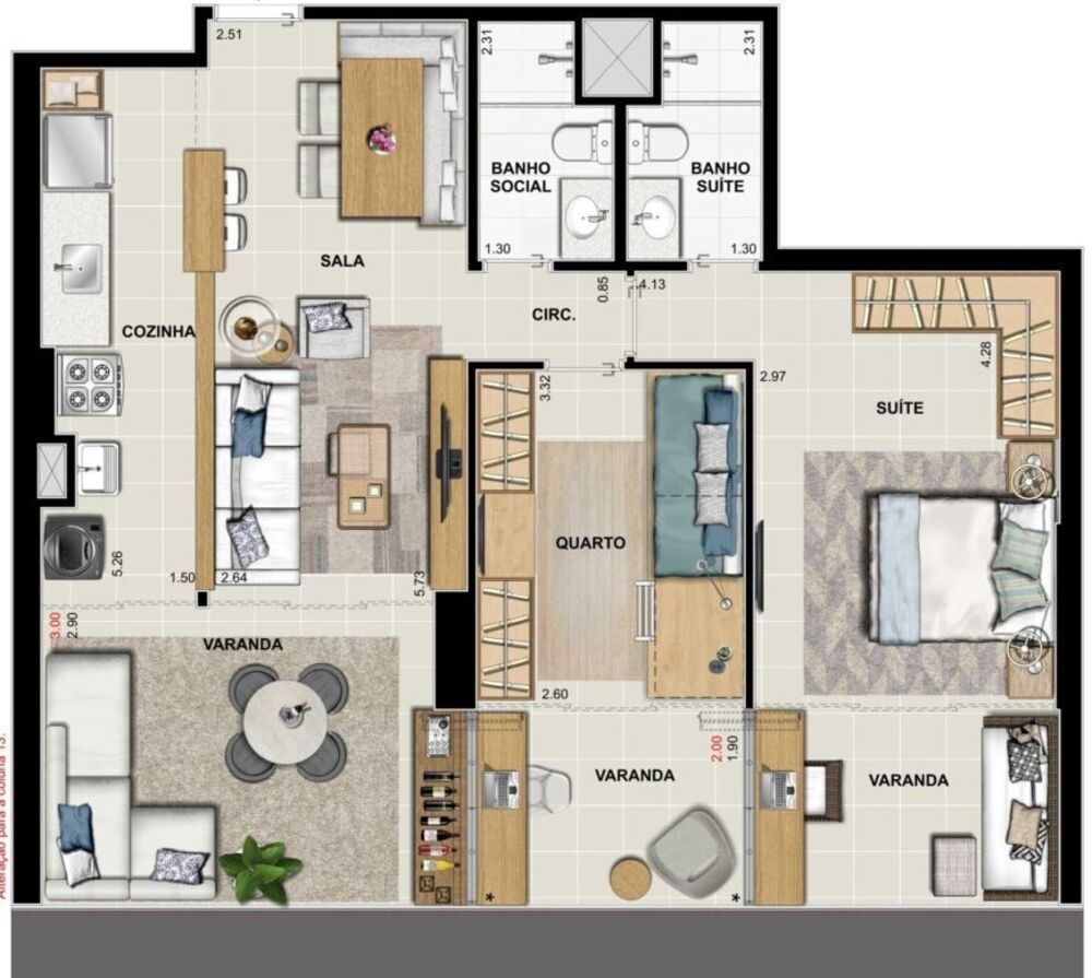 Apartamento, 2 quartos, 88 m² - Foto 29