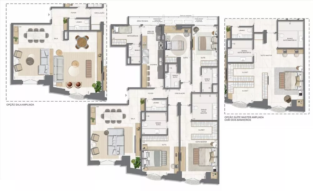 Apartamento, 2 quartos, 77 m² - Foto 70