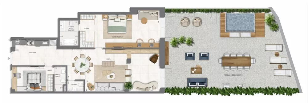 Apartamento, 2 quartos, 77 m² - Foto 83